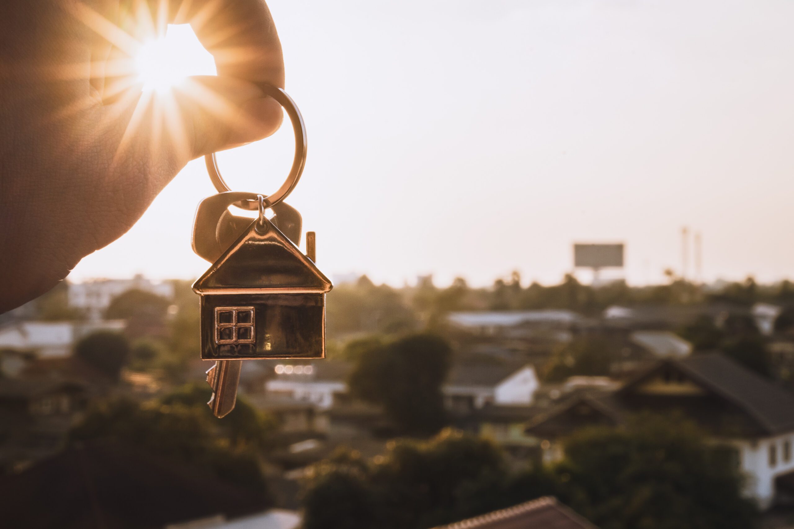 House Model Key Home Insurance Broker Agent